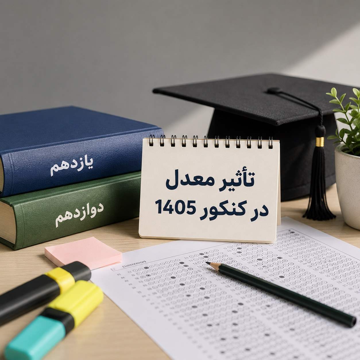 تاثیر معدل در کنکور 1405؛ معدل یازدهم و دوازدهم چقدر روی رتبه کنکور تاثیر دارد؟